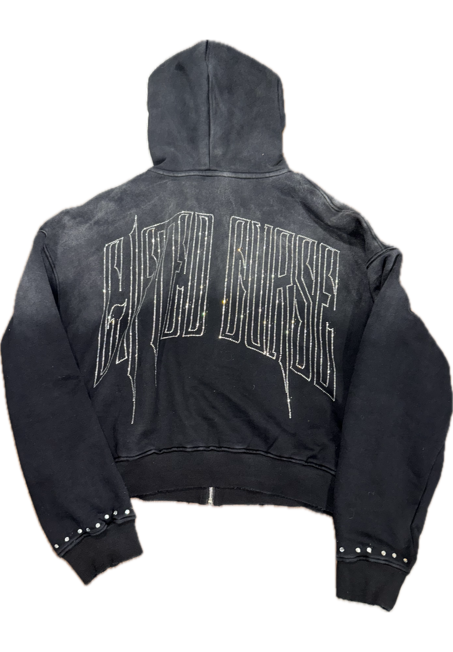 GC Rhinestone Zip up