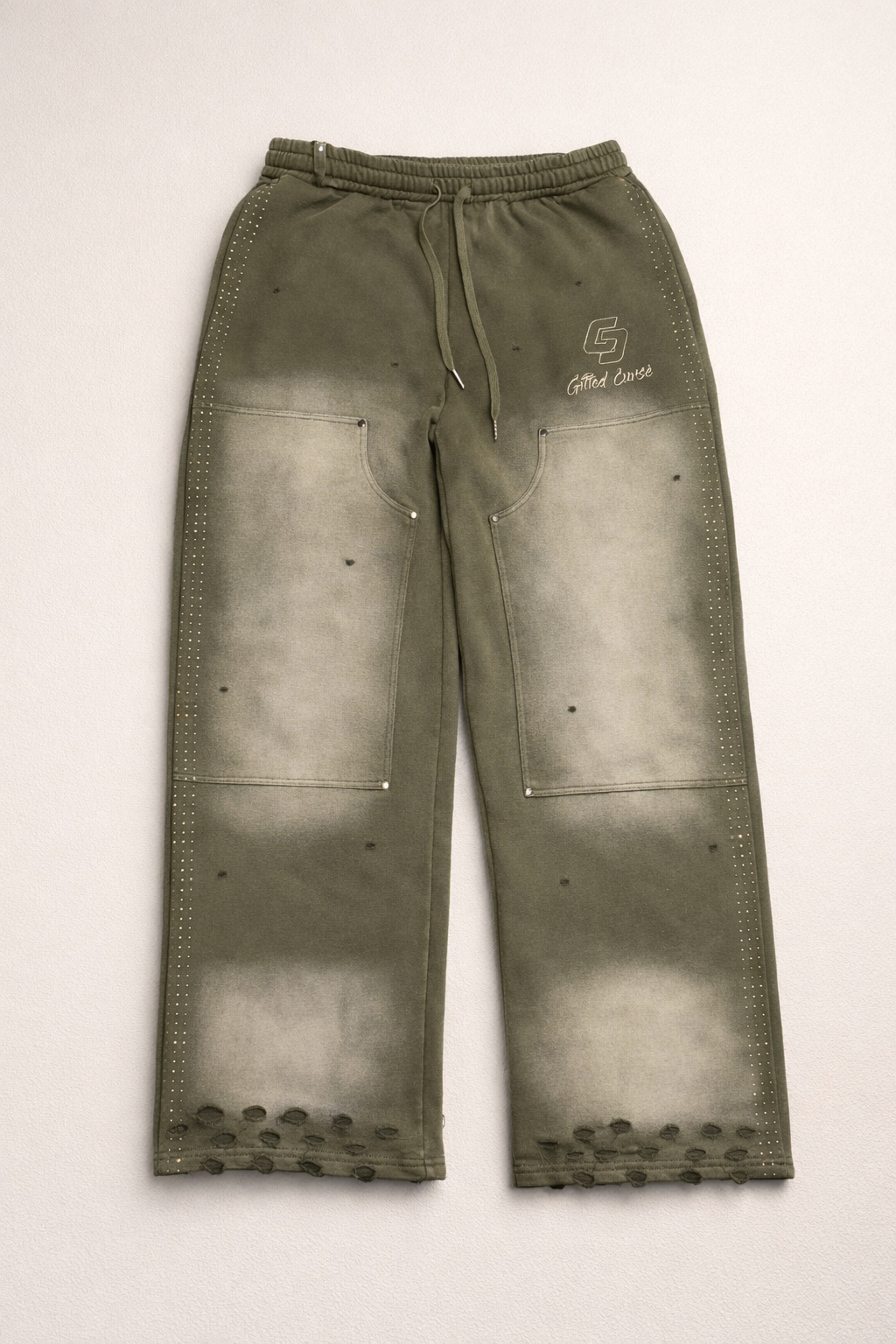 Olive green Baggy set