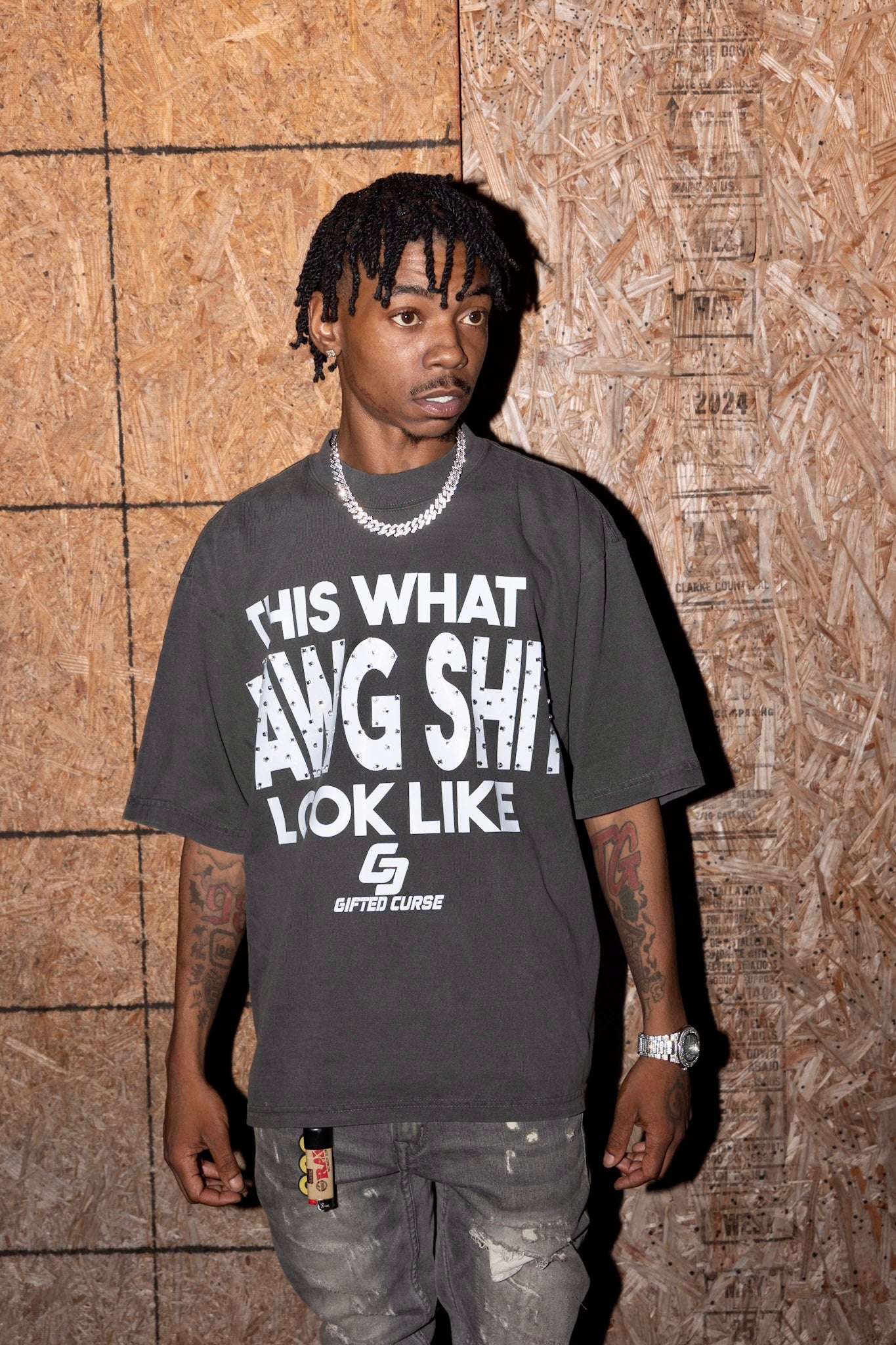 DS RHINESTONE TEE